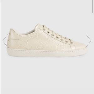 GUCCI EMBOSSED ACE SNEAKER